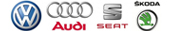 Logo ORIGINALE AUDI VW SEAT SKODA